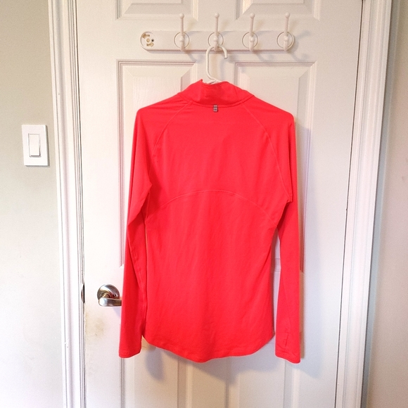 Champion Women's Neon Pink Quarter Zip Perfomace shirt (Size S) - Picture 3 of 10